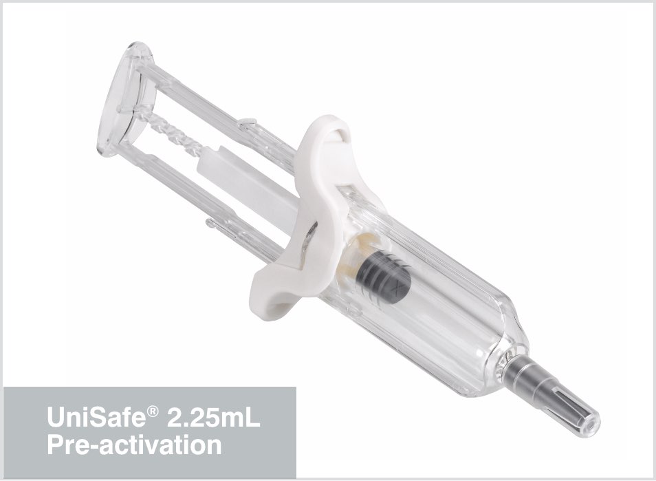 UniSafe® 2.25mL Pre-activation